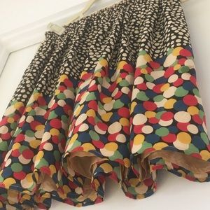 Anthropologie coreylynncalter silk miniskirt S